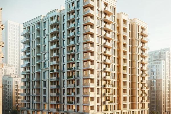 Kyiv Pastel High-Rise