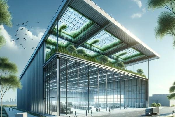 Modern Sustainable EcoWarehouse Design